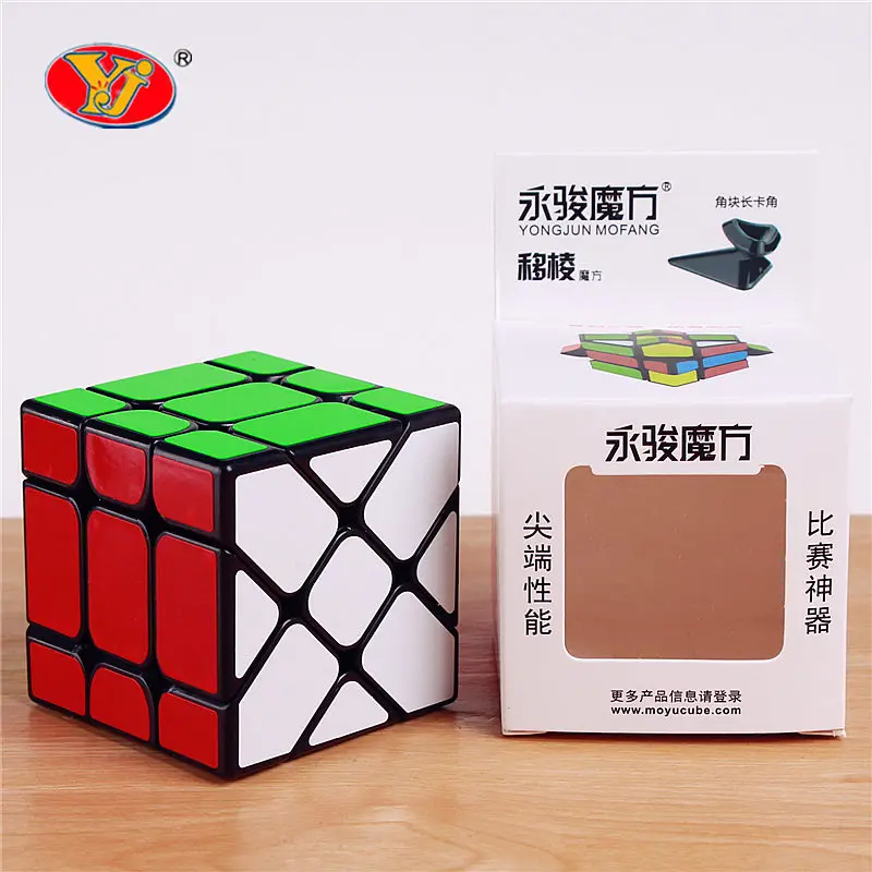 Original YJ puzzle 3x3x3 viteză magie fisher cube Yongjun de învățare de învățământ pentru copii, copii cube