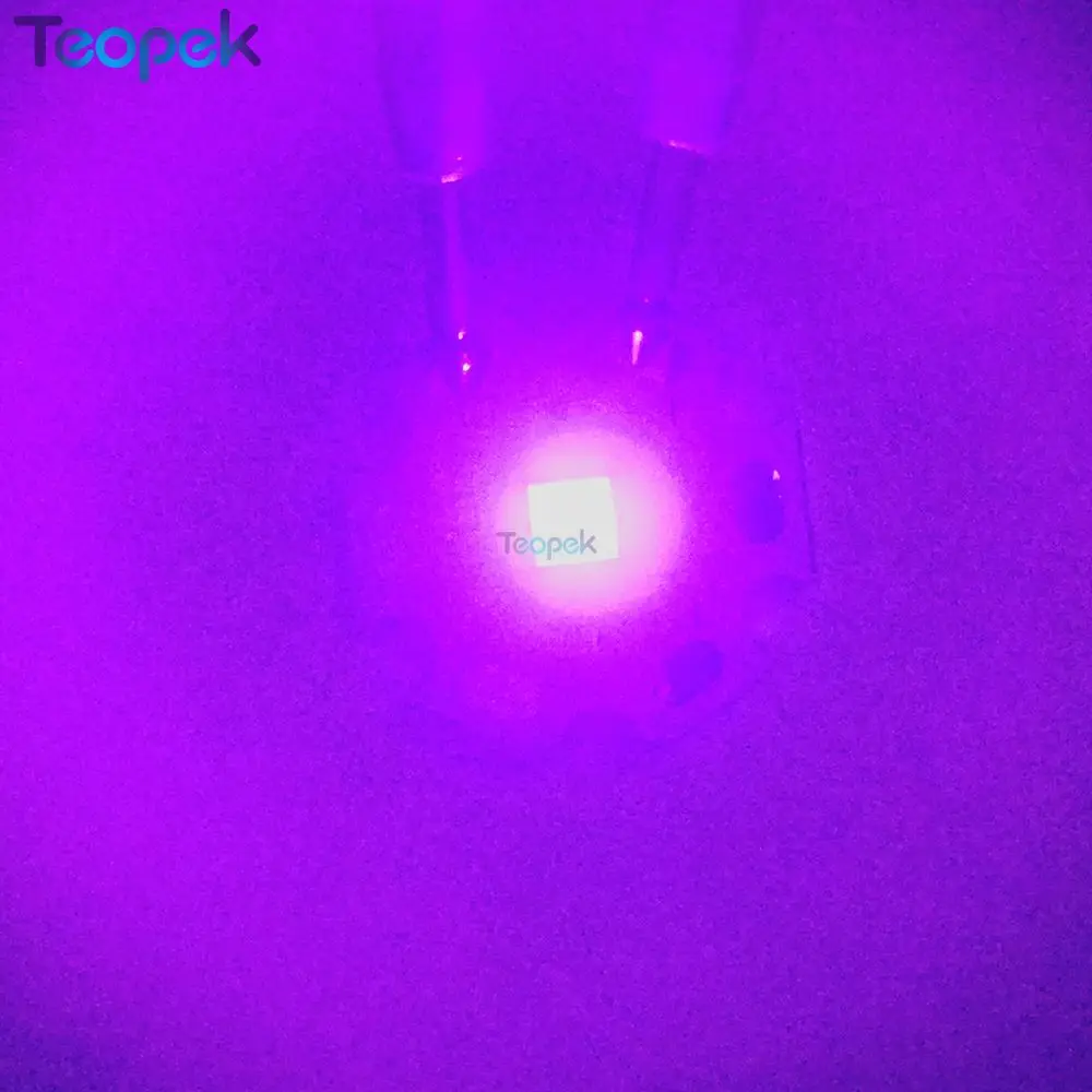 10buc 3W 3535 UV de Mare Putere au CONDUS Lumina Cip 365nm 380nm 395nm 420nm Ultra Violet DIY cu 8 mm 12 mm 14 mm 16 mm 20 mm stele pcb
