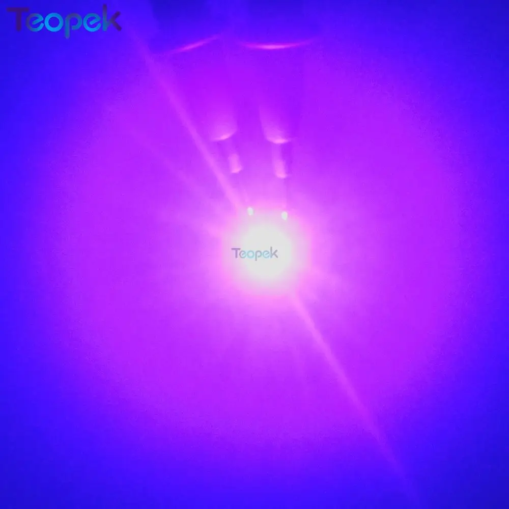 10buc 3W 3535 UV de Mare Putere au CONDUS Lumina Cip 365nm 380nm 395nm 420nm Ultra Violet DIY cu 8 mm 12 mm 14 mm 16 mm 20 mm stele pcb