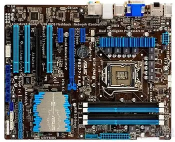 Asus P8Z77-V LE a FOLOSIT Desktop Placa de baza LGA 1155 DDR3 32GB USB3.0 22/32nm CPU placa de baza Z77 VÂNZĂRILE de PC-uri