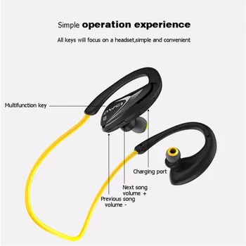 Awei Hifi Handsfree Stereo Sport Mini Auriculares Bluetooth Setul Cu Cască Cască Telefon Ureche Bud Căști Fără Fir Pentru A Rula Earbud