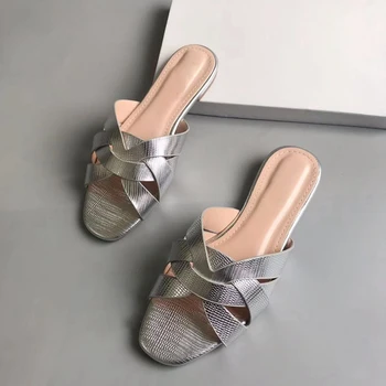 Bailehou 2020 Brand De Moda Pentru Femei Papuci De Plaja, Sandale Casual În Aer Liber Deschis Deget De La Picior Toc Plat Diapozitive Aluneca Pe Flip-Flop