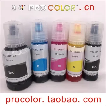 C13T00Q140 C13T00R140 C13T00R340 C13T00R440 T105 T106 T 105 106 CISS Pigment Colorant cerneala refill kit Pentru Epson EcoTank L7160 L7180
