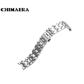 CHIMAERA Watchband 316L argintiu Vintage din otel Inoxidabil curea de ceas 18mm 22mm 23mm pentru Tissot couturier T035 Ceas trupa