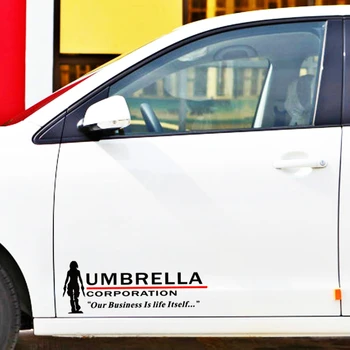 Etie 2 X Umbrella Corporation, Controlat Ușa Laterală Autocolant Reflectorizant Auto Autocolant & Decal Accesorii Haioase Pentru Ford Focus golf
