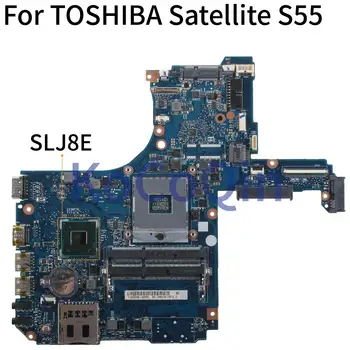 KoCoQin Laptop placa de baza Pentru TOSHIBA Satellite S50-Un S55 S55-O L50 L50-O HM75 Placa de baza SLJ8E