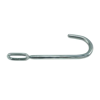 Lungime 235mm metal anal cârlig din oțel inoxidabil butt plug anal dilatator inel de penis de sex jucării pentru adulți de produse pentru bărbați și femei
