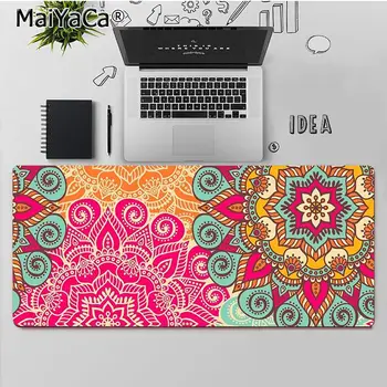 Maiya Calitate de Top Frumos Mandala Personalizata laptop Gaming mouse pad Transport Gratuit Mari Mouse Pad Tastaturi Mat