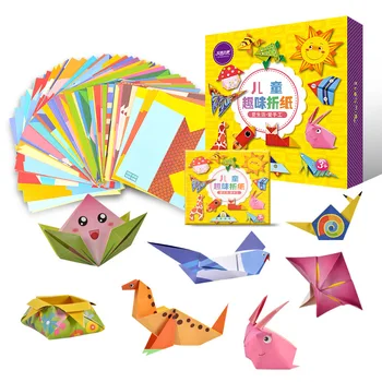 Montessori jucării DIY jucărie pentru copii 3D pentru Copii distractive origami hârtie tăiat carte meserii copii seturi pentru creativitate jucarii pentru copii de 3-10Y