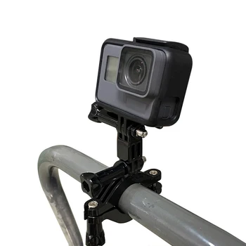 Motociclete biciclete Ghidon Clemă Suport Tripod Mount pentru GoPro Hero 9 8 7 6 5 Yi 4K Sjcam Sj4000 Eken H9r Go Pro Accesoriu