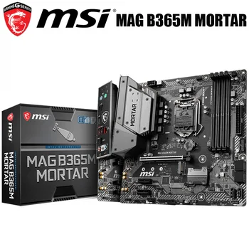 NOI MSI MAG B365M MORTAR Placa de baza LGA 1151 DDR4 9 8 Gen Core i7/i5/i3 Desktop B365 Placa de baza 1151 64GB compatibil HDMI