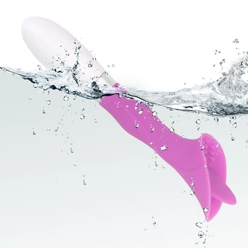 OLO Vibratoare Limba Vibrator Limba în formă de Vagin Oral Lins 10 Moduri de Vibrație Clitorisul Stimulator Erotic Jucarii Sexuale pentru Femei