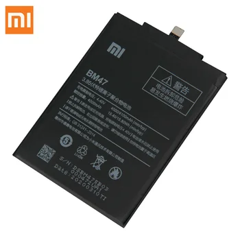 Original Xiaomi BM47 Acumulator de schimb Pentru Xiaomi Redmi 3 3 3X Redmi3 Pro Redmi 4X 4X Nota 4000mAh Instrumente Gratuite