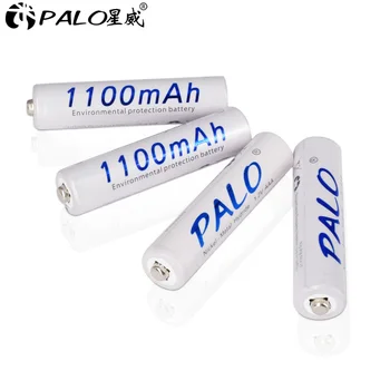 PALO 8pcs aaa acumulator 1.2 v 3a baterie pentru telecomanda auto camera de ras telefon lanterne