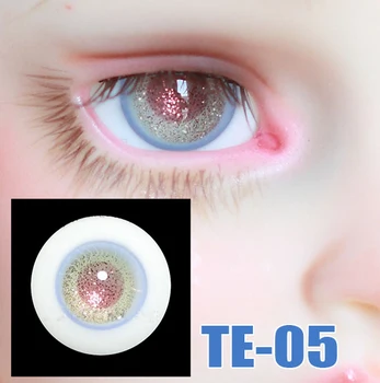 Papusa reborn ochii stratificat cu dungi cu ochi de sticlă pentru 1/3 1/4 1/6 BJD SD DD MSD MDD YOSD ochilor de păpușă de Mână-a făcut ochi de sticlă TE-05