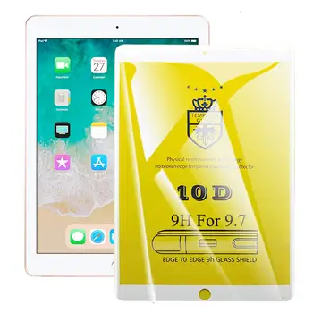 Pentru Apple iPad 8 7 10.2' 2020 10D Acoperire Completă Tableta Geam Pentru iPad 7 8 2020 Ecran Protector de Siguranță Folie de Protecție
