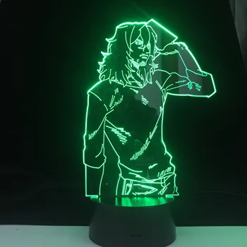 SHOTA AIZAWA a CONDUS ANIME LAMPA EROUL MEU mediul ACADEMIC 3D Led 7 Culori de Lumină Anime-ul Japonez de Control de la Distanță de Bază Lampă de Masă Dropship