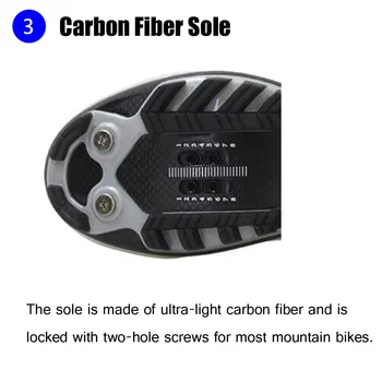 SIDEBIKE fibra de Carbon ciclism pantofi barbati ultra-ușoare biciclete de munte adidași sapatilha ciclismo mtb respirabil auto-blocare pantofi