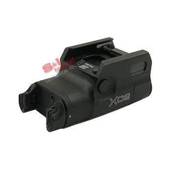 Tactic XC2 Pistol Lumina Cu Laser Roșu Compact Armă de Lumină LED-uri de Lumină Albă, Marcate Versiune
