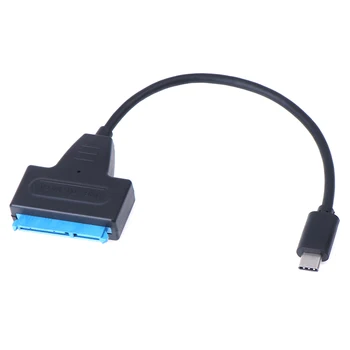 Tip-C pentru Sata 3.0 Adapter 22 Pin Cablu Sata III 2.5 Inch SSD HDD Extern