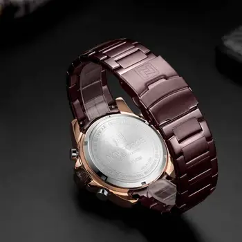 Top Brand de Lux NAVIFORCE 2020 Nou Mens Sport Cuarț Ceas de mână Pentru Bărbați Impermeabil Dual Display Data Ceas Relogios Masculinos