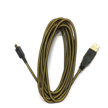 USB Încărcător Cablu de Date Pentru Nintend New 3DS XL/ 3DS / DSi / DSi XL / 2DS Sync Putere Încărcător Cablu de Cablu Placat cu Aur de Încărcare