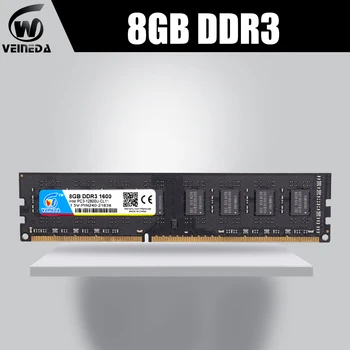 VEINEDA RAM 4GB DDR3 8GB 1333MHZ memoria ram PC3-12800 de 1,5 V Pentru toate Intel AMD Compatibil cu 2gb ddr3 memoria ram Non-ECC