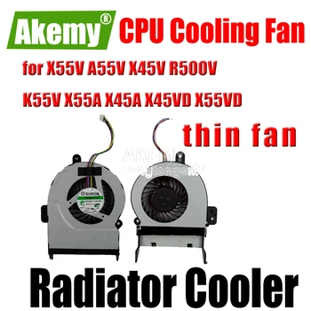 Ventilator de răcire Pentru Asus X55V A55V X45V R500V K55V X55A X45A X45VD X55VD secțiune Subțire Laptop CPU Radiator cu Cooler