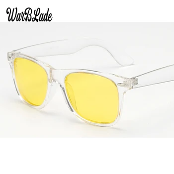 WarBLade de Epocă pentru Bărbați ochelari de Soare Polarizat Femei Galben Lentile de Noapte de Conducere de Siguranță, ochelari de Soare Retro Ochelari de Bărbați ochelari de Soare oculos