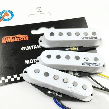 Wilkinson 60 WVS Alnico V Single Coil Chitara Camionete Negru Chitara Electrica Doze Pentru Chitara Stratocaster Made In Coreea
