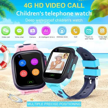Y95 Copii Ceas Telefon 4G Apel Video Cu Smart Gps de Poziționare 682Mah 4G Hd cu Apel Video Full Netcom 4G